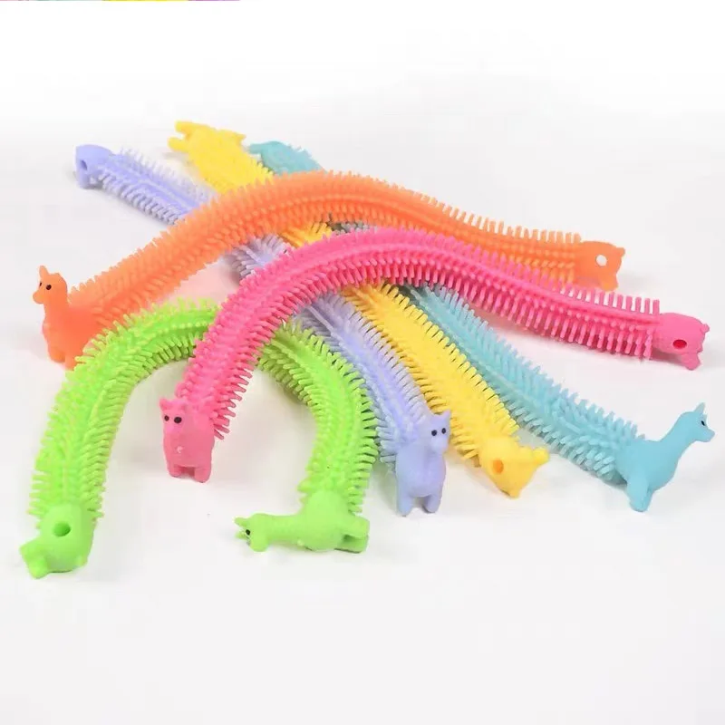 Stretchy String Fidget Toys Animal Sensory Stress Relief Toy Cute Cadeau Anniversaire Enfant Juguetes Sensoriales Para Ni&ntilde;os