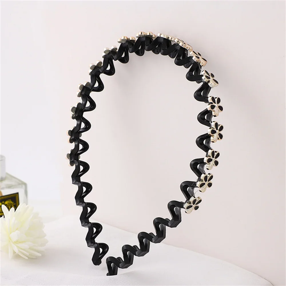 5 Cerchietti Capelli Glitterati - Arcobaleno Con Coriandoli, Antiscivolo, Per Bambine