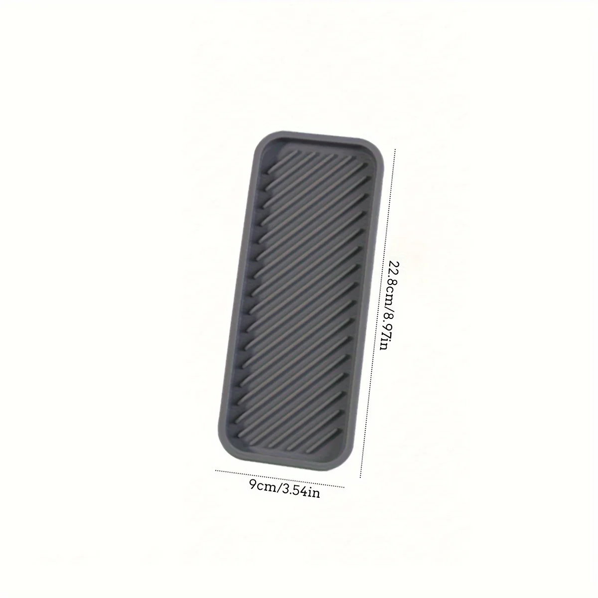 1pc Silicone Storage Tray Sink Sponge Soap Dispenser Storage Rack Cosmetic Ring Storage Tray Bathroom Accessories 4