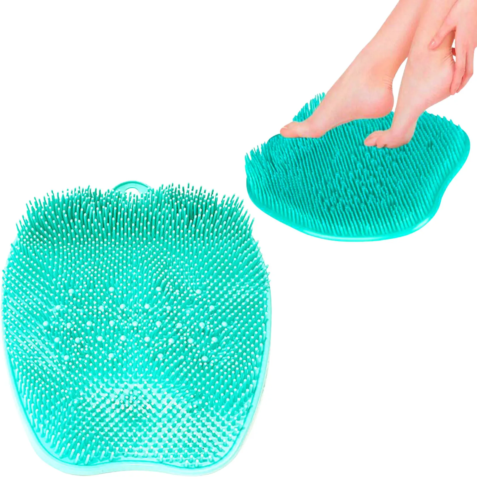 Shower Foot Scrubber Foot Massager Exfoliation Cleaner Mat Improve