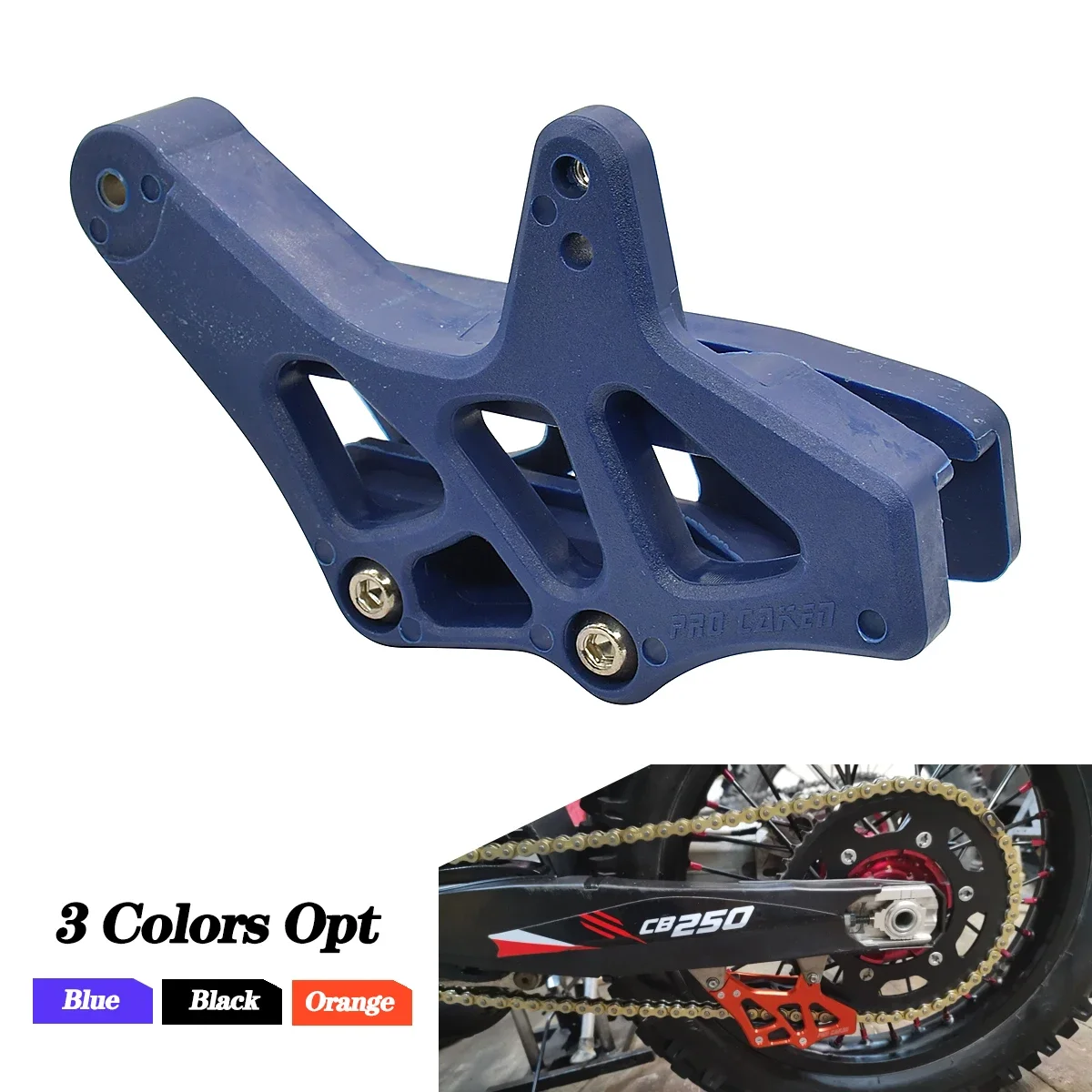 

Motorcycle Sprocket Chain Guide Guard For Husqvarna FS FX FC FE TE TC TX 125 250 300 350 449 450 480 501 2014-2021 Dirt Pit Bike