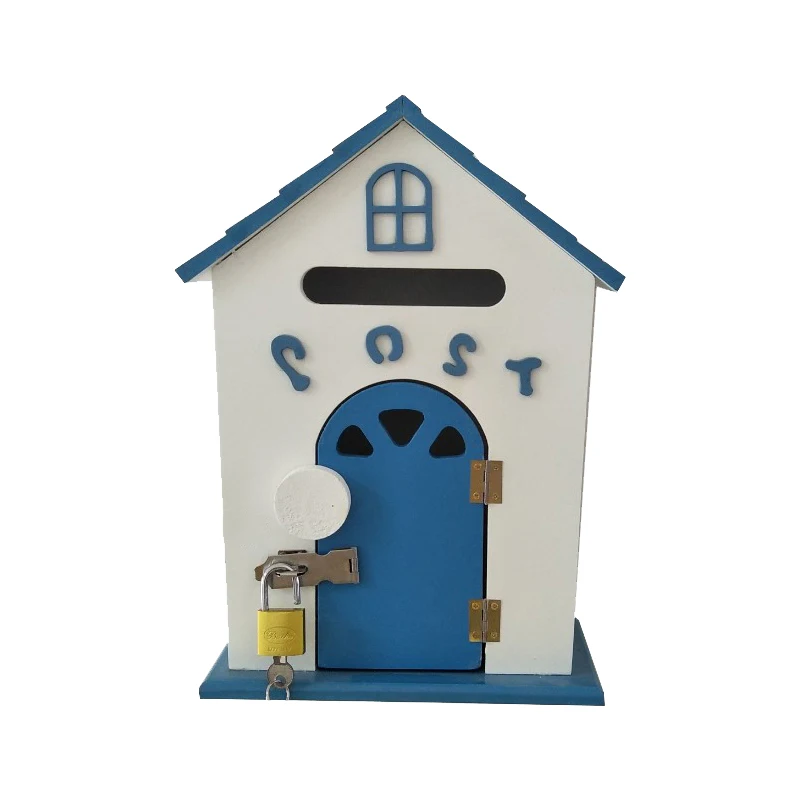 

Wooden Mailbox Box Creative Class Suggestion Box Wooden School Kindergarten Storage Box Wall Decoration Wall Hanging