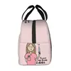 Enfermera En Apuros Doctor Nurse Lunch Bag Women Portable Cooler Thermal Insulated Lunch Box Picnic Storage Food Bento Box 2