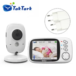 TakTark Wireless Video Baby Monitor with Lullabies and Temperature Sensor (BM603 - EU - P)