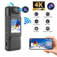 GUGUU NEW Motorcycle 4K Mini Camera Wifi Hotspot Cycling Car Video Recorder BodyCam Infrared Night Vision Miniature Camcorder 2