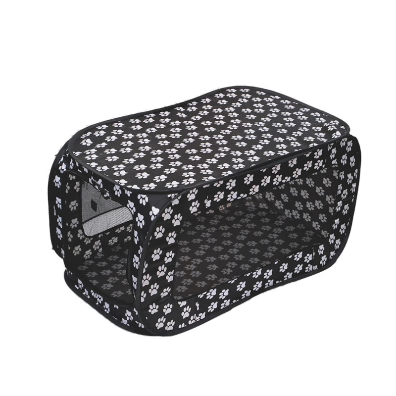 

Дышащая прямоугольная палатка для собак с сетчатым окном, манеж для домашних животных на открытом воздухе M68E