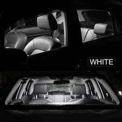15 - Piece LED Car Interior Light Kit for Trunk, Map, Dome, and Sun Visor Lamps (White)