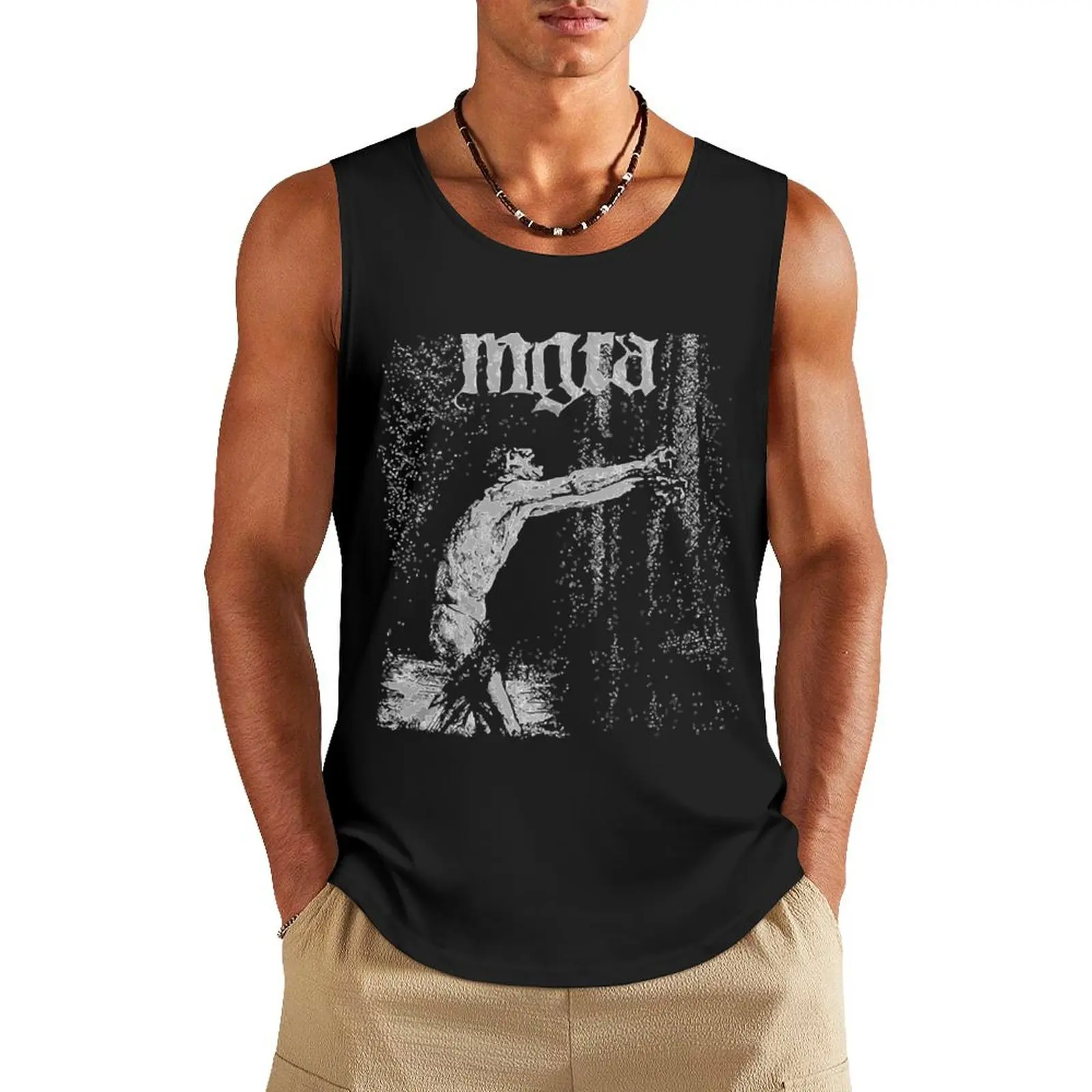 Mgla, Mgla, Mgla, metal, Balck metal band Tank Top Men's gym t-shirt men gym mens designer clothes T-shirt men