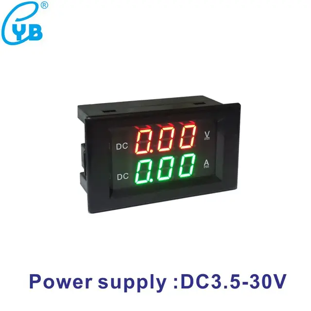 YB4835VA DC 100V 300V 600V Digital Voltmeter Ammeter Voltage Current