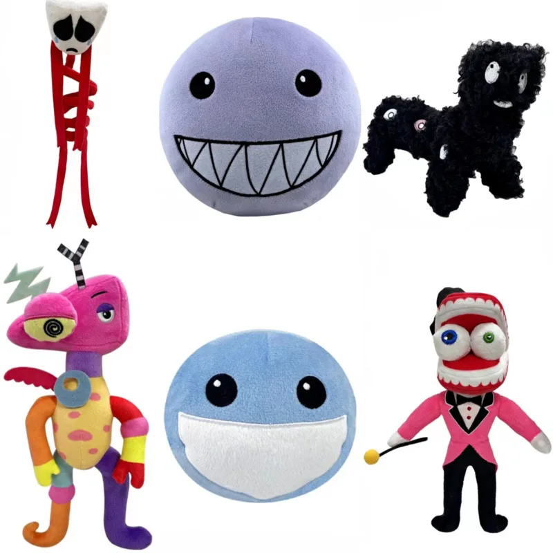 

The Amazing Digital Circus Bubble Plush Toy Digital Circus Gangle Zooble Caine Jax Ponmi Pomny Clown Hare Jackson Remember Toy