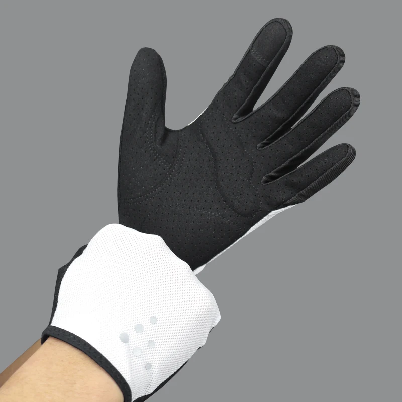 Sports Cycling Gloves Men Women Dot Bike Gloves Full Finger Luvas Guantes Ciclismo 3