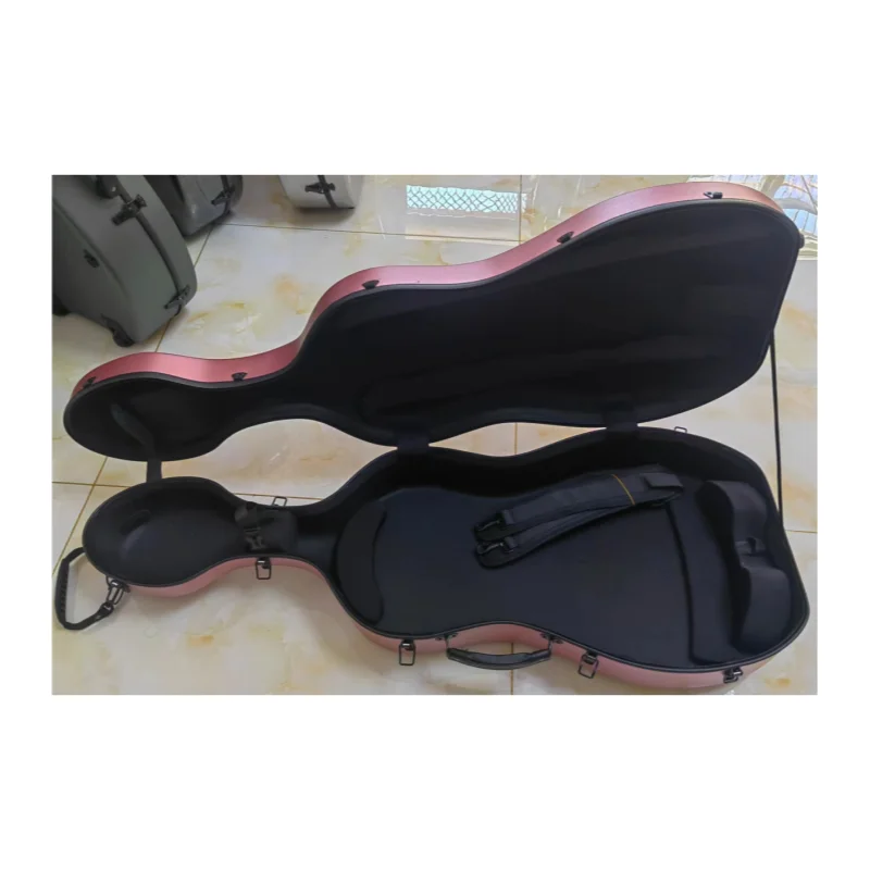 Carbon Fiber Cello Case Wheels, High Quality, 1/2 Size
