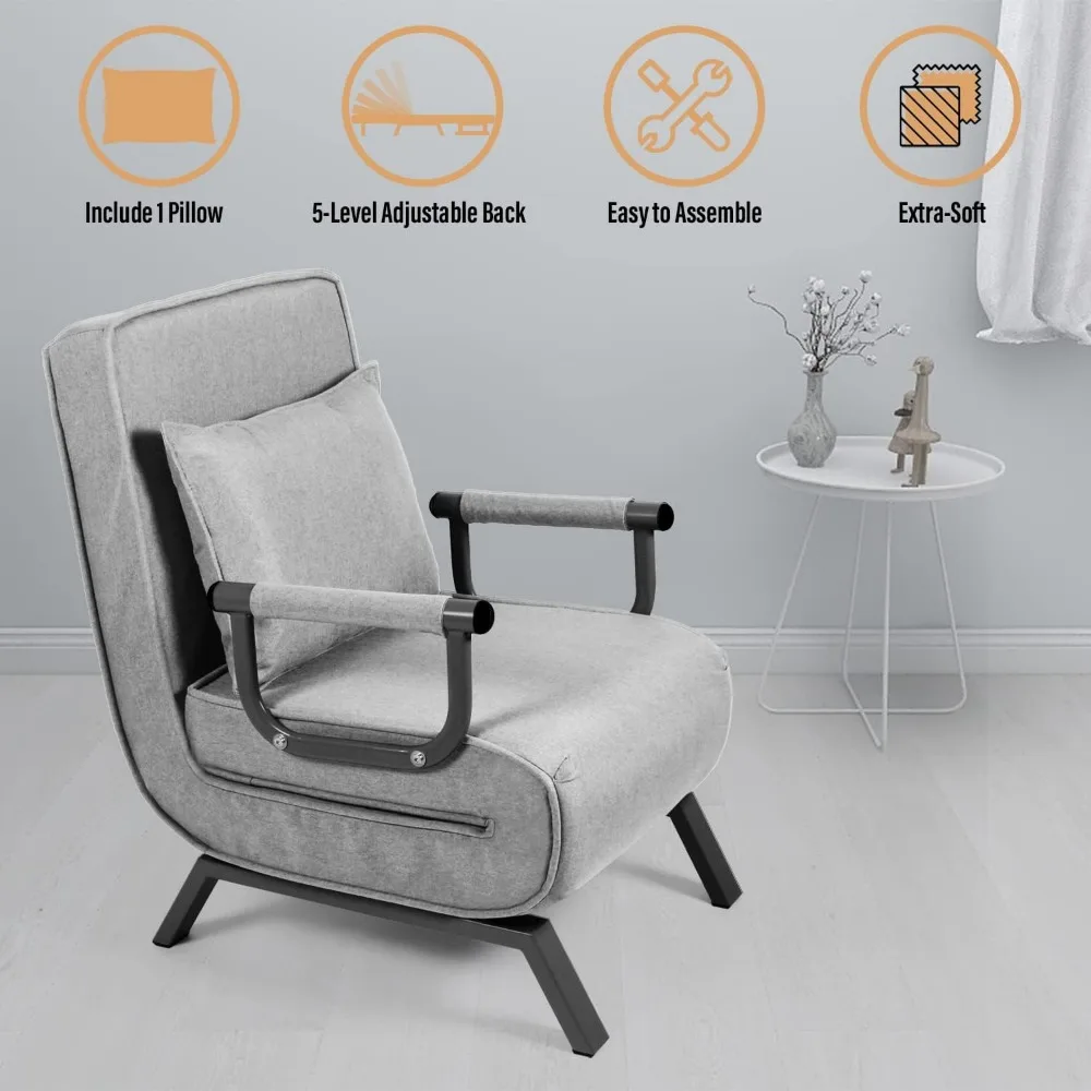 Adjustable Multi-Functional Sofa Bed 5