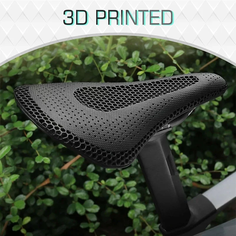 3d Printed Saddle Carbon Saddle for Men Women Ultralight 3d Carbon Breathable Road Bike Seat Racing Bike Seat