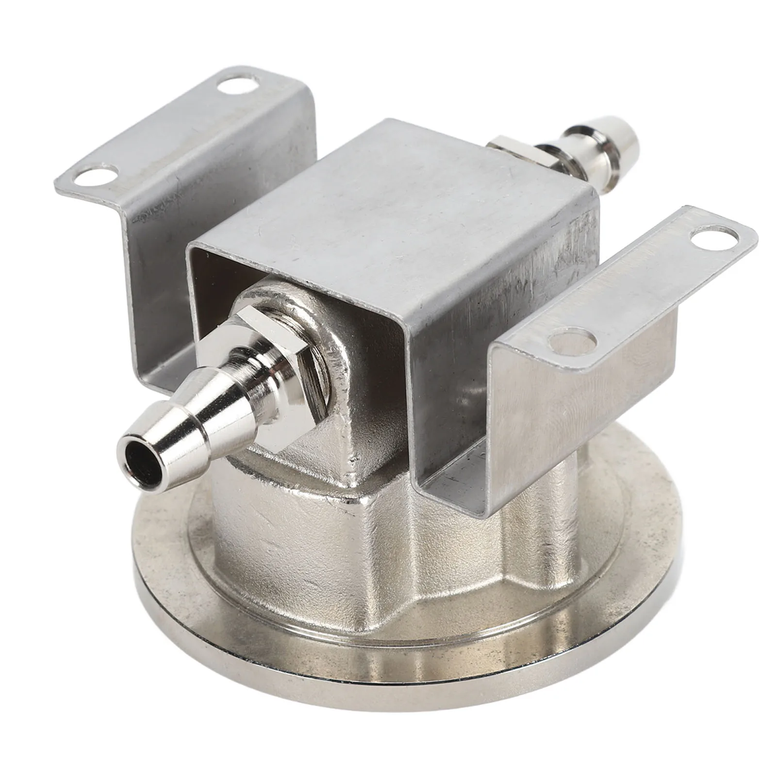 Beer Keg Cleaning Adapter Stainless Steel Leakproof Strong Cleaning Effect Beer Keg Coupler Accessory for Bar Home