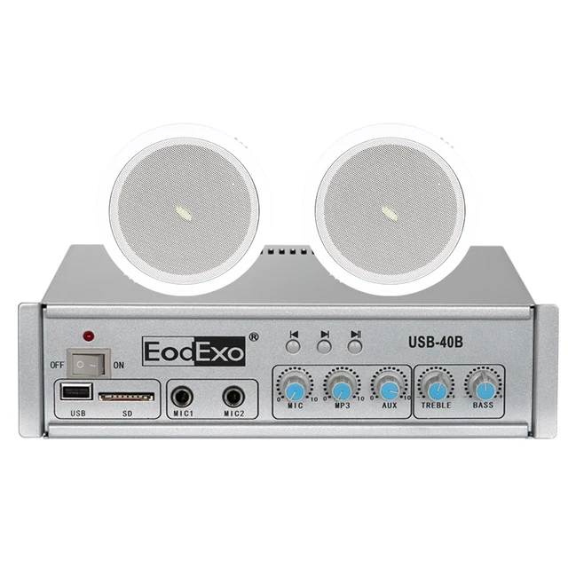 6.5 inch ceiling mounted sound system, ceiling sound system, store