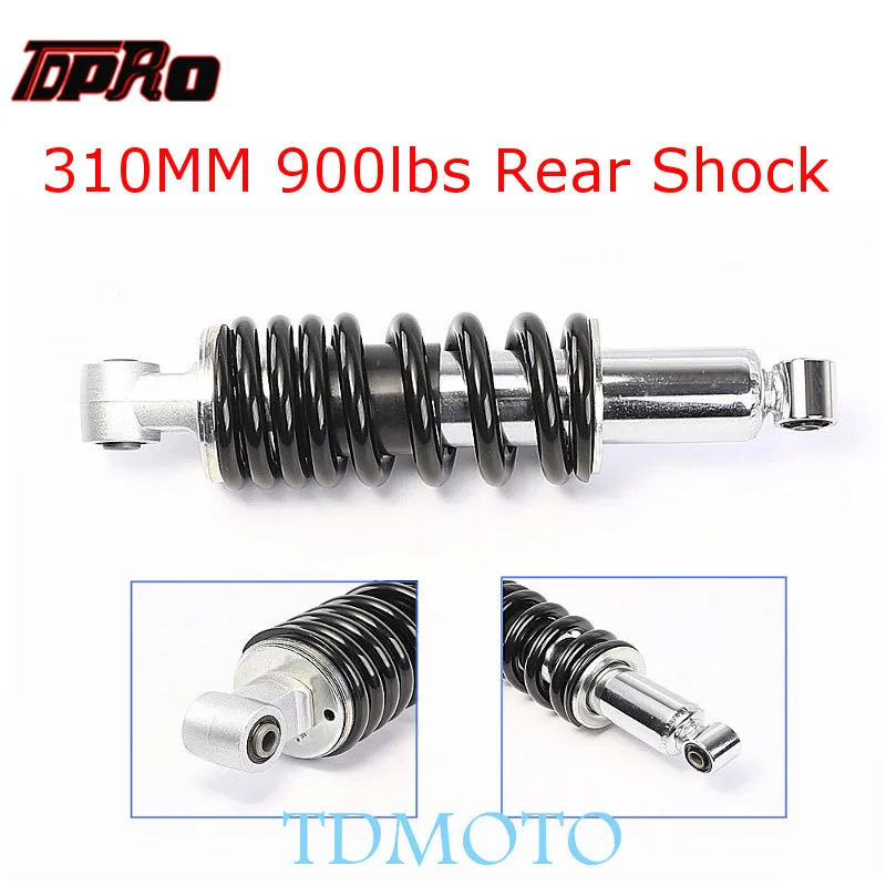 

TDPRO 310MM 12" 900lbs Rear Shock Absorber Motorcycle Suspension Shocker Absorbers Aluminum For Honda NXR125 250cc Dirt Pit Bike