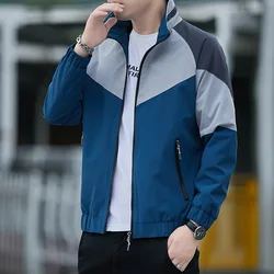 Spring Autumn Men's Turtleneck Solid Zipper Pocket Shirring Long Sleeve Cardigan Jackets Coats Office Lady Fashion Casual Tops