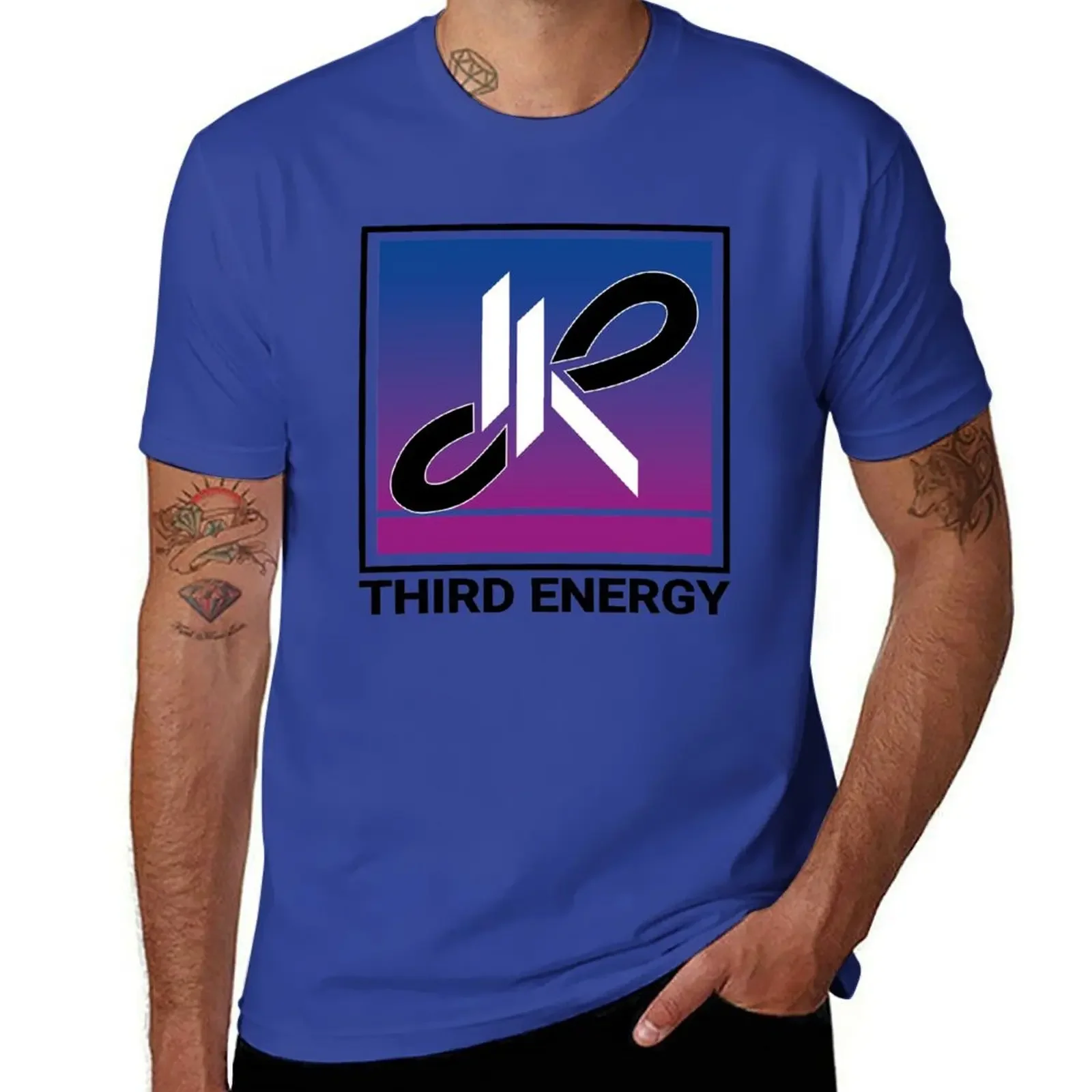 

Third Energy T-shirt vintage clothes vintage korean fashion tshirts for men