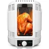 Vertical Rotisserie Oven Roaster - Rotating Shawarma/Kebab Machine with Skewer and Rack, Basket Tower, Roasting Rack 1