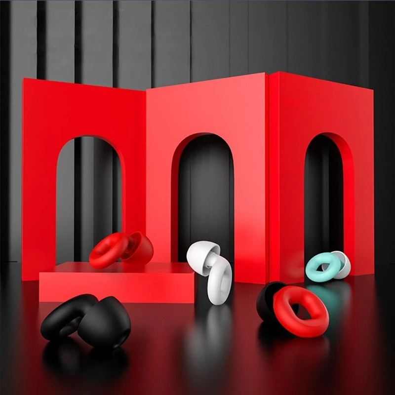 Premium Silicone Noise-Reducing Earplugs