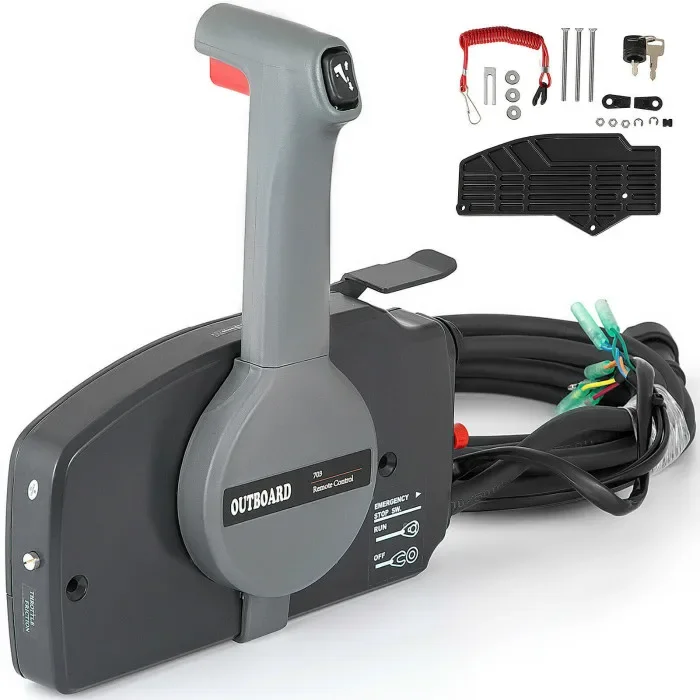 Outboa Afstandsbediening Doos Buitenboordmotor Motoren 703-48205 Boot Shift Gashendel Boot Motor Control Box