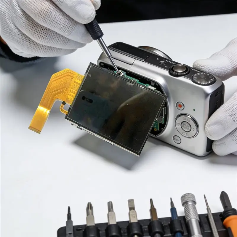 새로운 제품-캐논 SX700 SX710 HS 디지털 카메라 LCD 디스플레이 화면(백라이트 교체 수리 부품 포함)