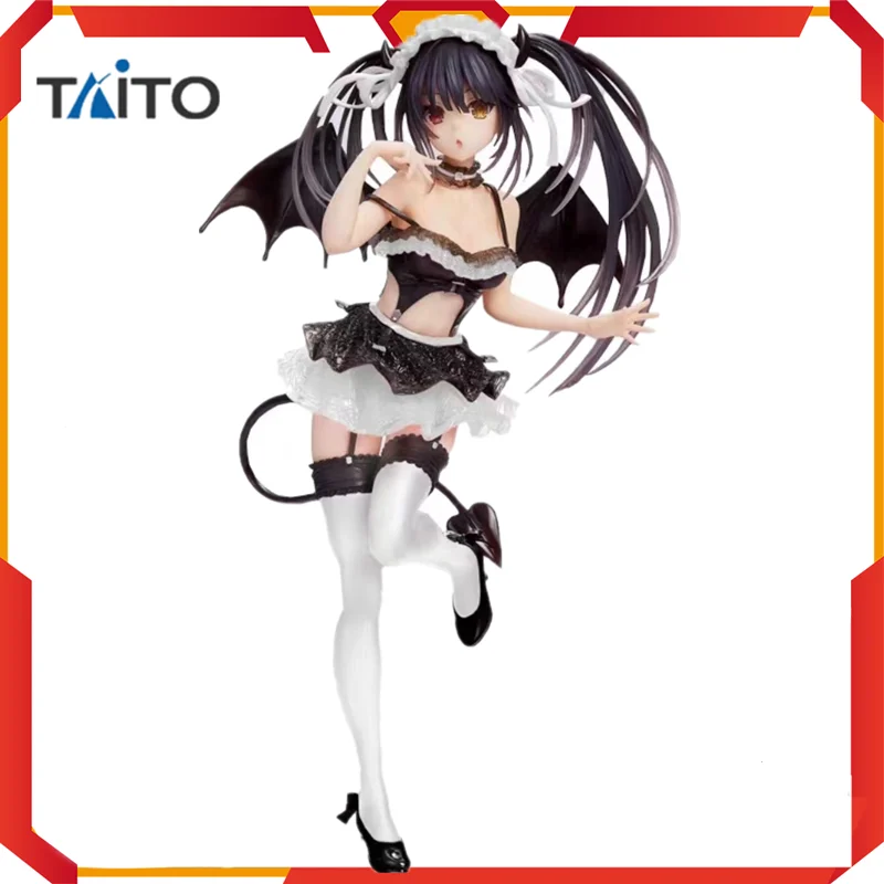 

Оригинальная фигурка TAITO Coreful, ДАТА Live Iv Tokisaki Kurumi Shouakuma Ver. Обновление аниме фигурка ПВХ коллекционные игрушки