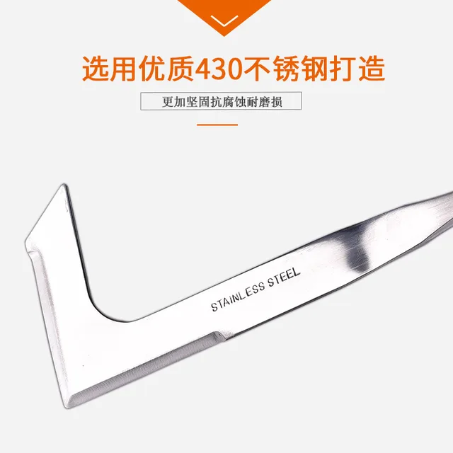 1 db Kerti Gyomi Szerszámok Fű Húzó Gyomláló Hook Gyom Gyökér Eltávolító A Hátsó Udvari Farm Ültetési Szerszámokhoz - Image 3