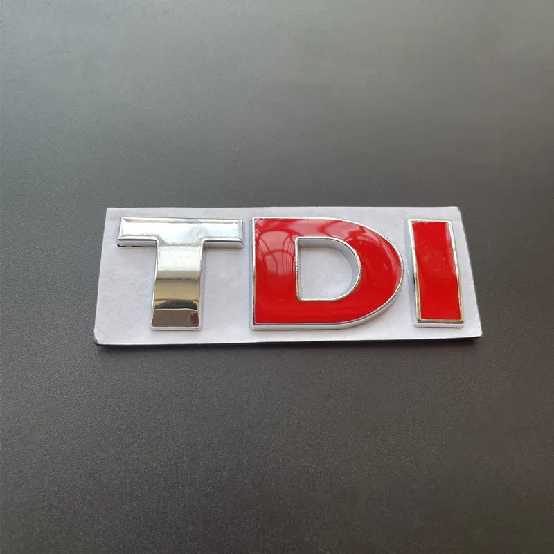 Adesivo TDI Turbo Direct Injection 3D In Metallo - Emblema Per Auto - Foto 11