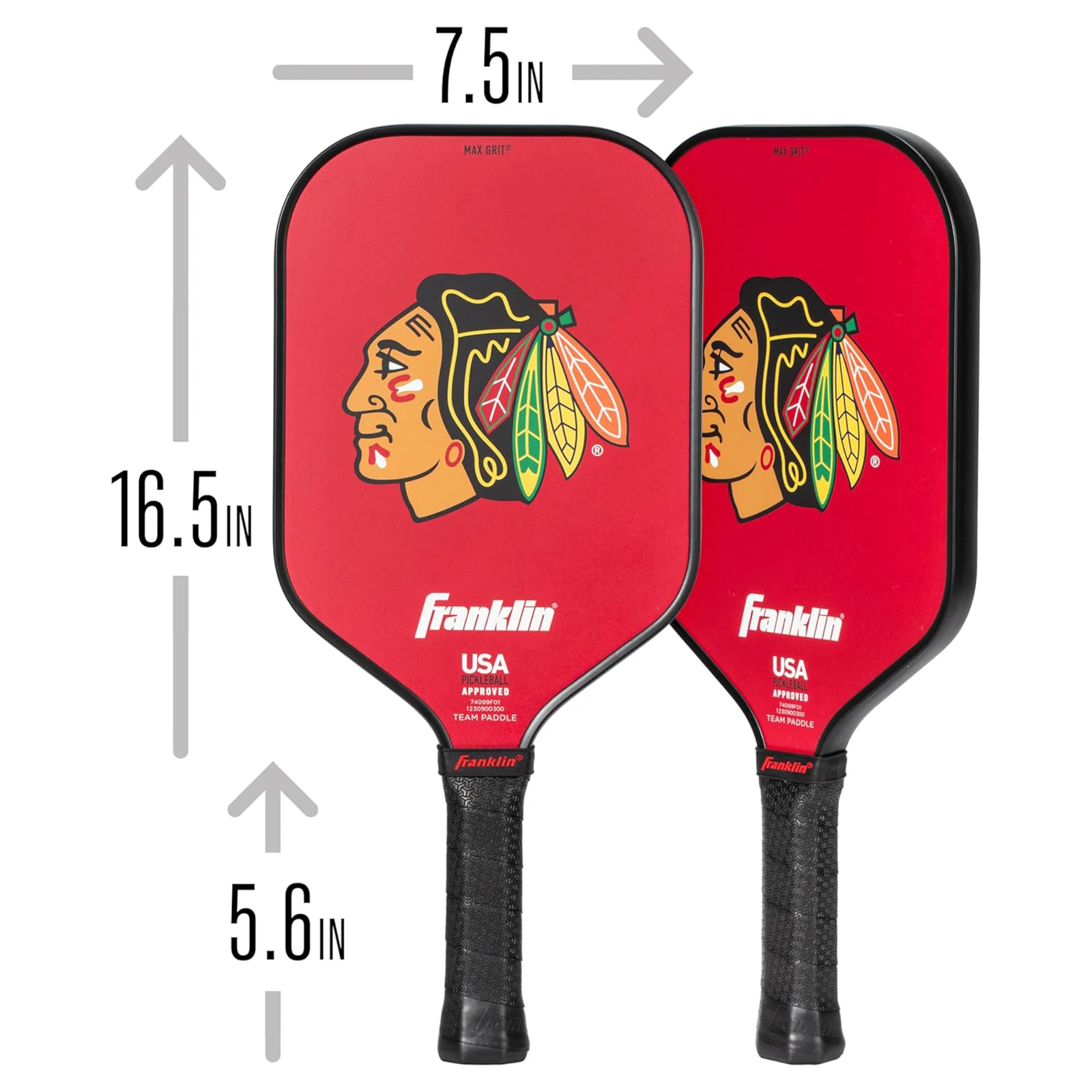 Pickleball Paddles 13MM MaxGrit USA USAPA Approved