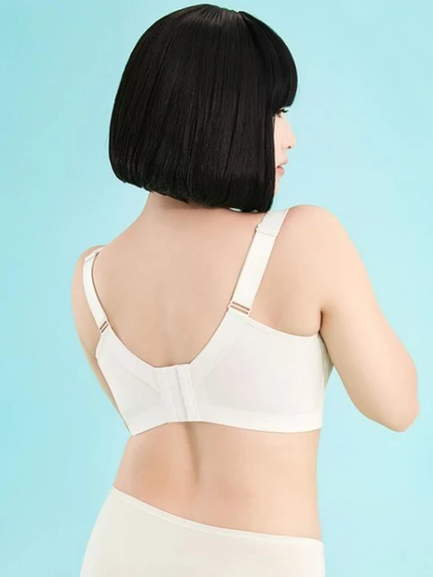 New Posture Corrector Bra Front Closure Bra Plus Size Bras B C D E F G H  Cup Bra Women Wireless Thin Unlined Women Underwear