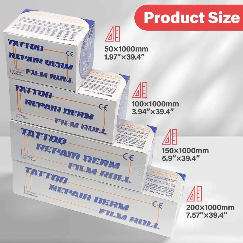 Tattoo Healing Film Waterproof Aftercare Protective Transparent Skin Repair Wrap Roll