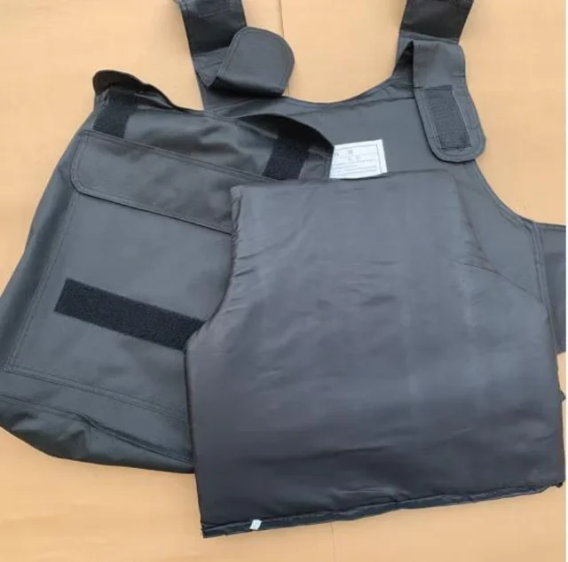 Concealable Bulletproof Vest Police Body Armor NIJ IIIA Protection