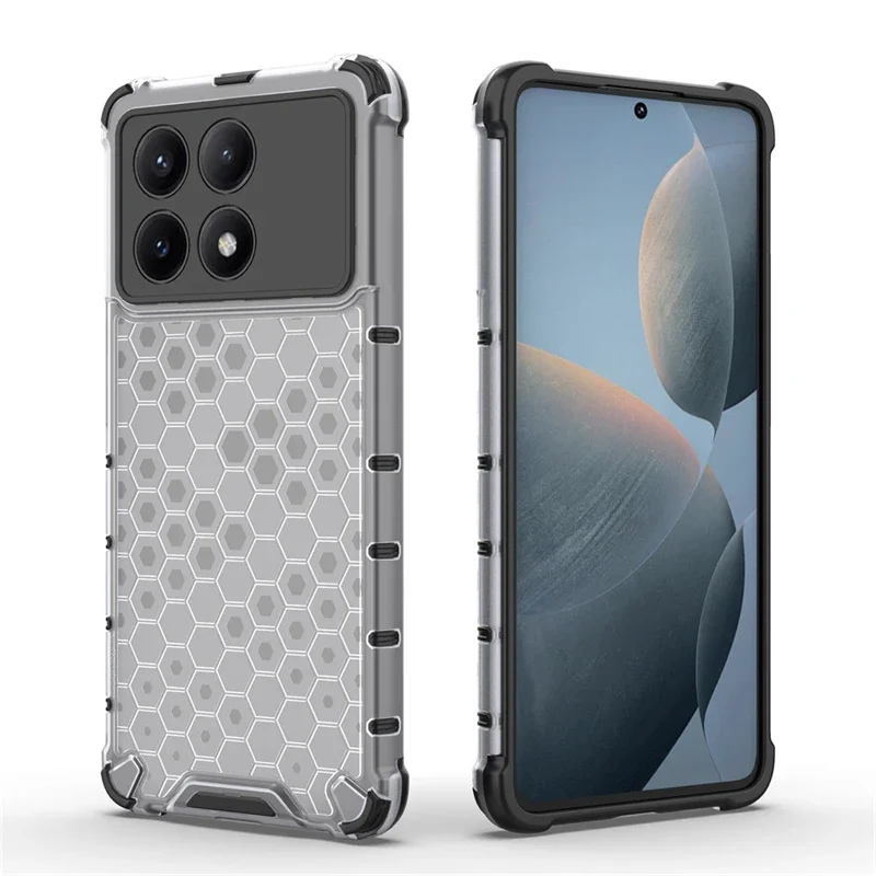 Honeycomb Pattern Armor Shockproof Protective Case