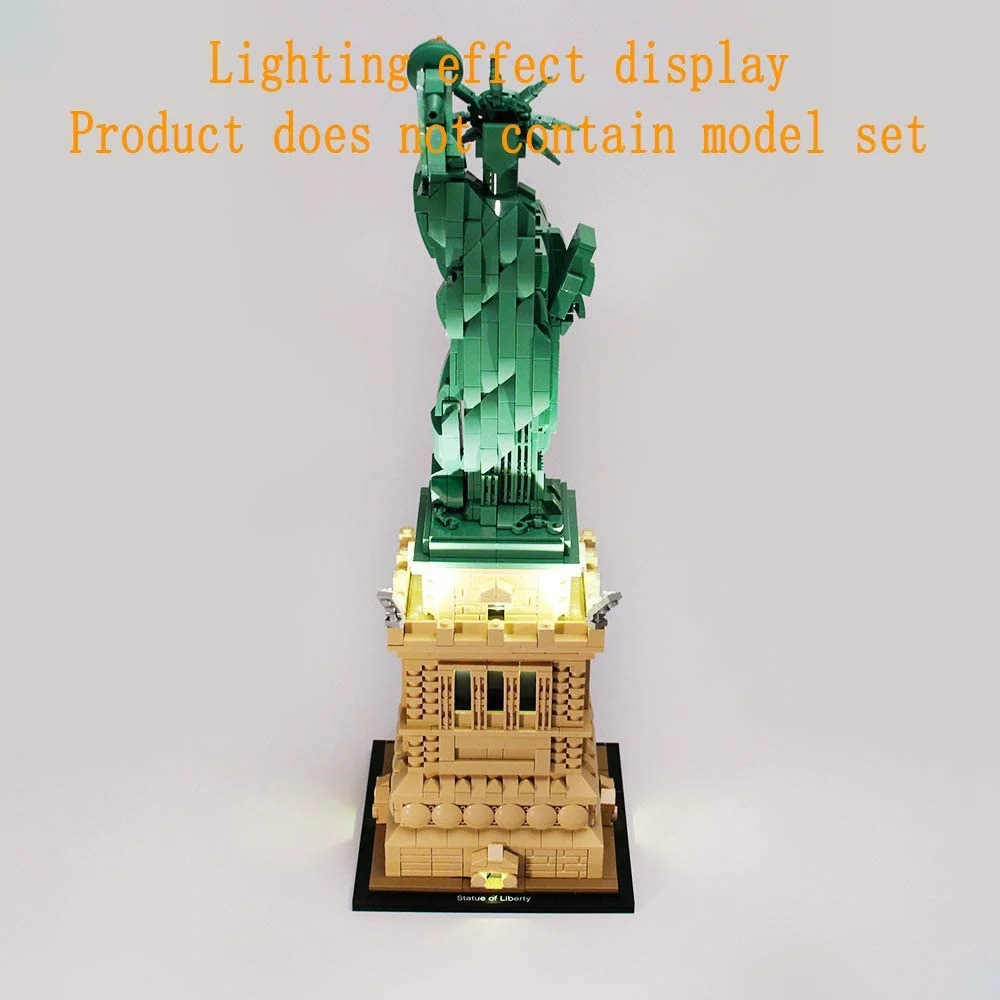 Wall Mount for LEGO® Statue of Liberty 21042 LEGO® Not Included 