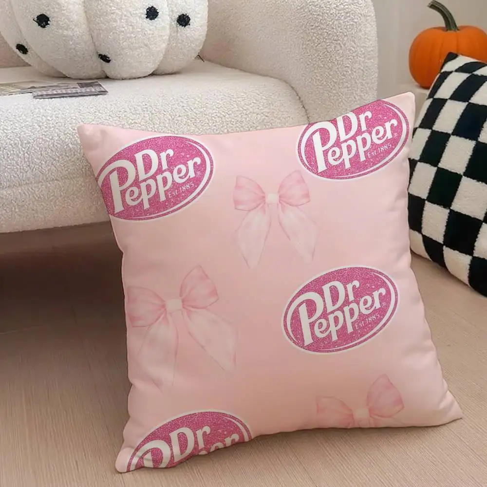 Mode Heißer D-Dr Peppers Kissen Fall Anti-dustmite Kissenbezug Unsichtbare Zipper Seidige Kurze Plüsch Sofa Kissen Abdeckung – Detail 10