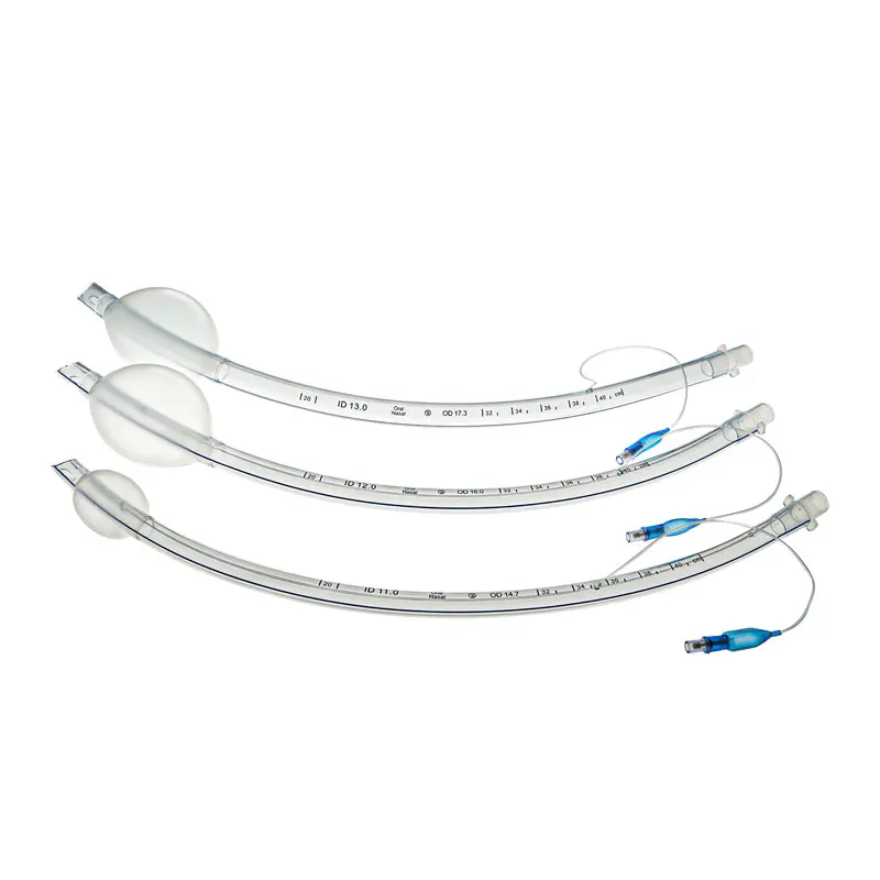 Large Size Endotracheal Intubation Tube With Cuff And Pressure Ballon 11/12/13mm Animals Disposable Veterinary Supplies