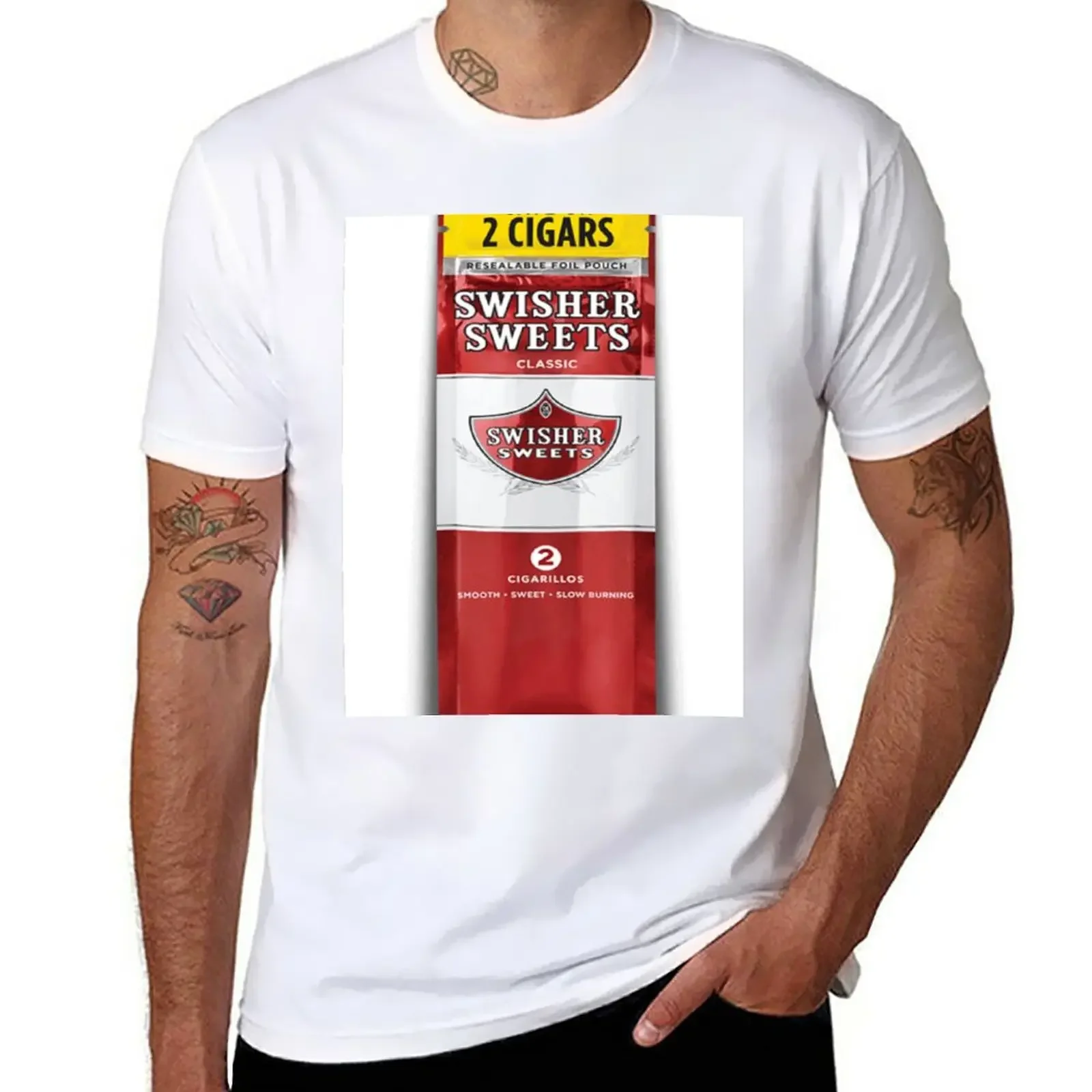 

Swisher Sweets T-Shirt tops customs design your own plus size tops men clothes