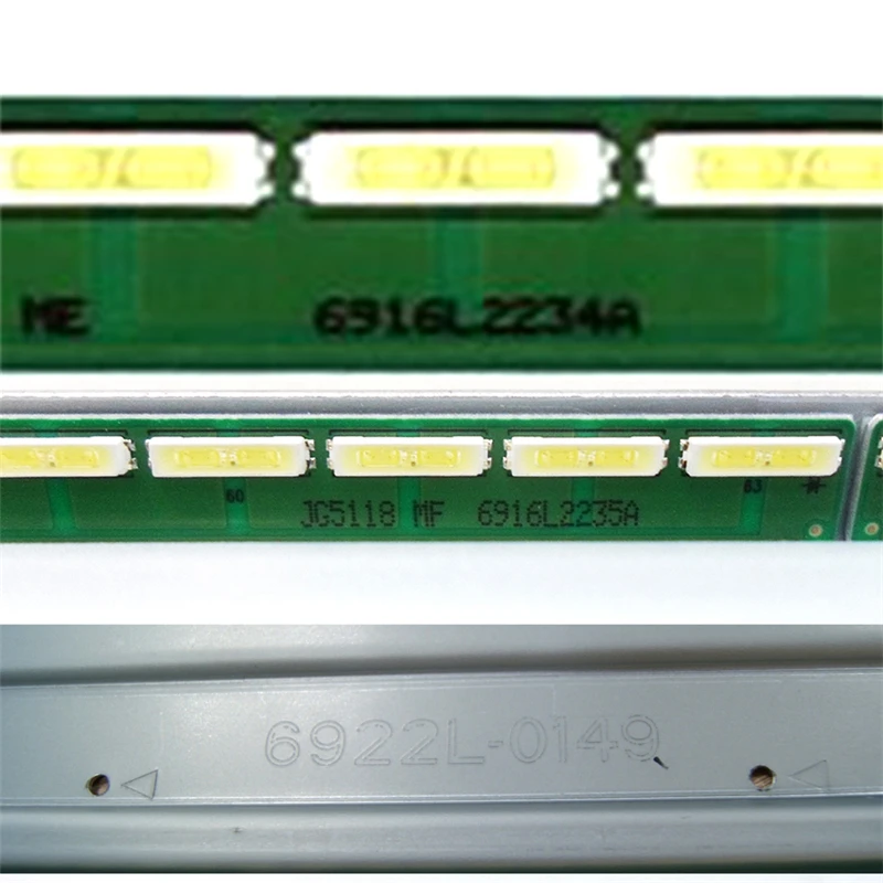 LED 바 LG 55LF6300B 55LF630V 55LF6310 55LX341C 55LX343C LED 백라이트 스트립 55인치 V15 ART3 FHD REV 1.2 6922L-0149 밴드