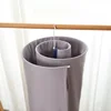 1pc Round Spirals Sheet Hanger Quilt Sheet Sheet Hangers Multi-Functional Balcony Rotating Spirals Drying Rack For Clothes Towel 3