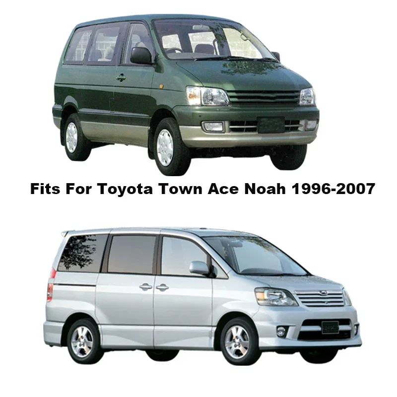 Side Wind Deflectors For Toyota Town Ace Noah 1996 1997 1998 1999 2000 2001 2002 2003 2004 2005 2006 2007 3Pcs Window Door Visor