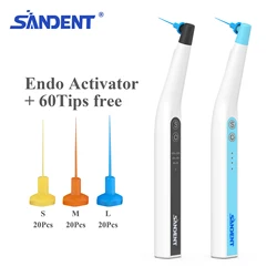 Dental Endodontic  Irrigator Endo File Activator Ultrasonic Irrigator Root Canal Handpiece+60tips For Root Canal Treatment