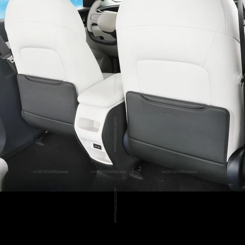 Geely EX2 Geome Xingyuan 2025 2026 자동차 시트백 보호 패드 자동차 시트백 보호용 안티 킥 매트 인테리어 액세서리