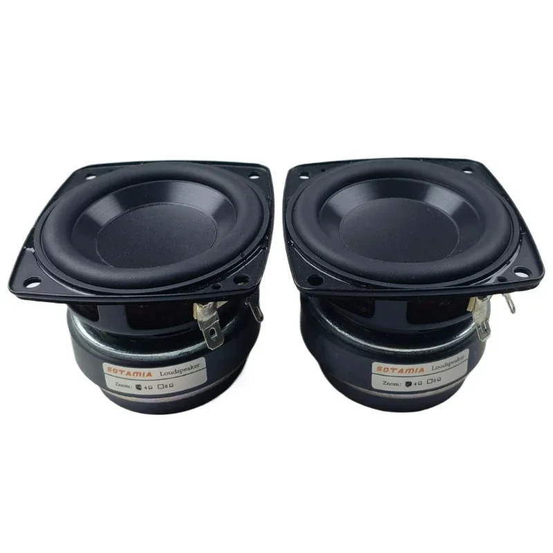 SOTAMIA 2Pcs 2.75 Inch Full Range Speaker 4 Ohm 20W Sound Music Bluetooth Speaker Audio Home Theater Power Loudspeaker For JBL