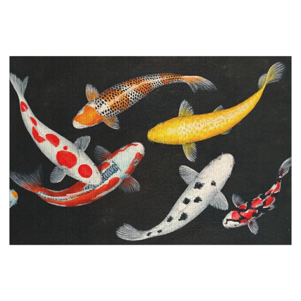 Koi Lucky Mix Jigsaw Puzzle Personalized For Kids Personalised Jigsaw Puzzle