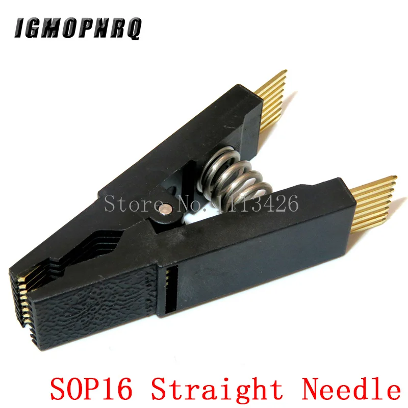 Фото Тестовый зажим программатора, SOP8, SOP16, SOP SOIC 8, SOIC 16, SOIC8, SOIC16, SOIC8, DIP16 DIP 8 Pin, DIP 16 Pin, IC тестовый зажим без кабеля №4
