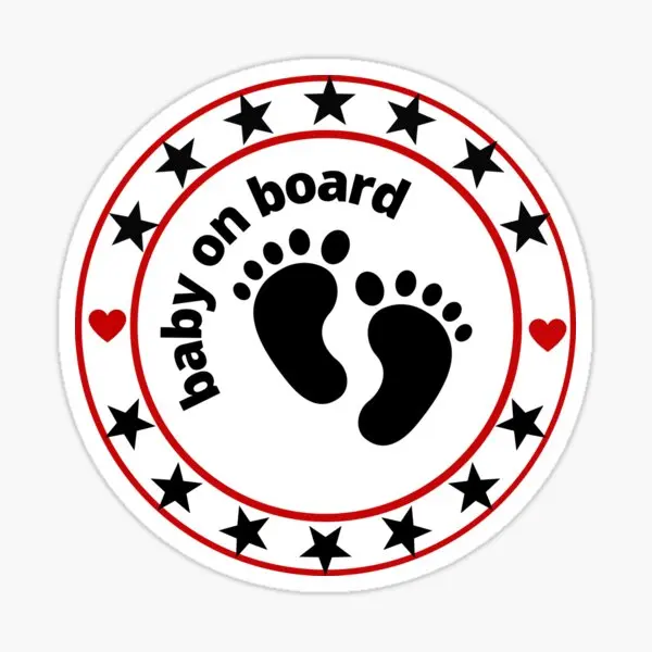 

Детская Наклейка на борту автомобиля 19 см MD8, ребенок на борту