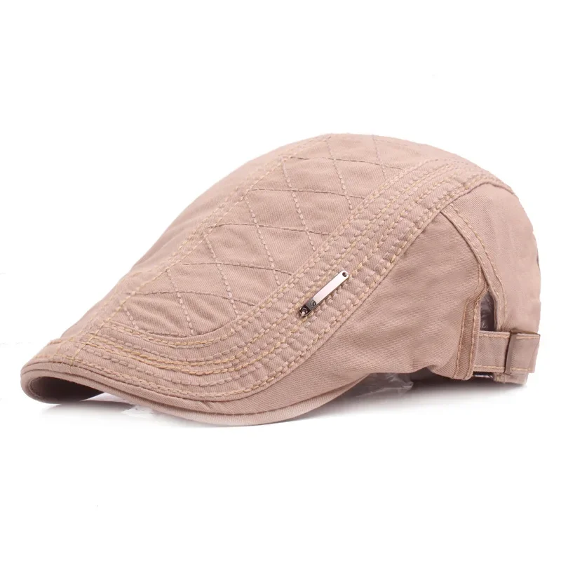 Men's Hat Summer Berets Caps For Men Women Casual Peaked Caps letter embroidery Sun Hats Casquette Cap Peaky Blinders