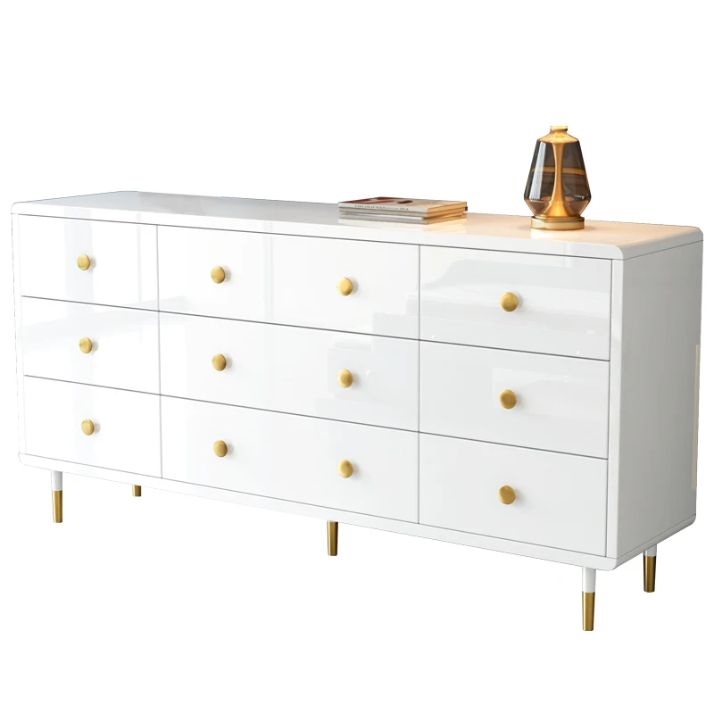 

PQF Master Bedroom Tailstock Chest of Drawers Bedroom Wall Storage Locker Bedside Sofa Chest of Drawers
